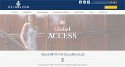Desktop Screenshot of columbia-club.org