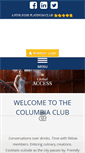 Mobile Screenshot of columbia-club.org